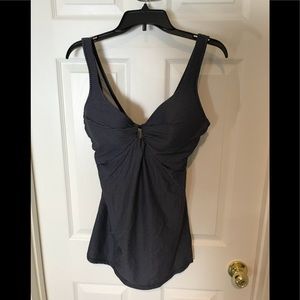 Fitted swim dress